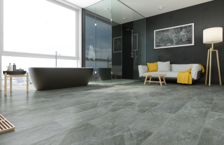 Кварцевый ламинат Fargo Камень Платиновый Агат 67S455